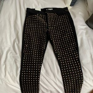 Kirk Studded Skinny Jean
